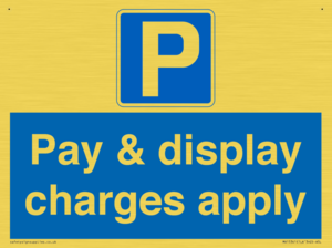Pay & display charges apply